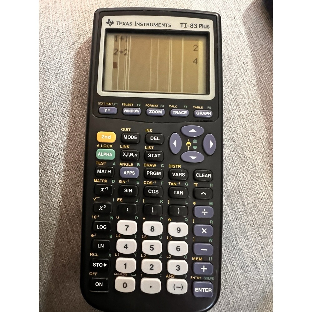 Texas Instruments‎ TI-83 Plus Graphing Calculator Parts Repair LCD Issue
